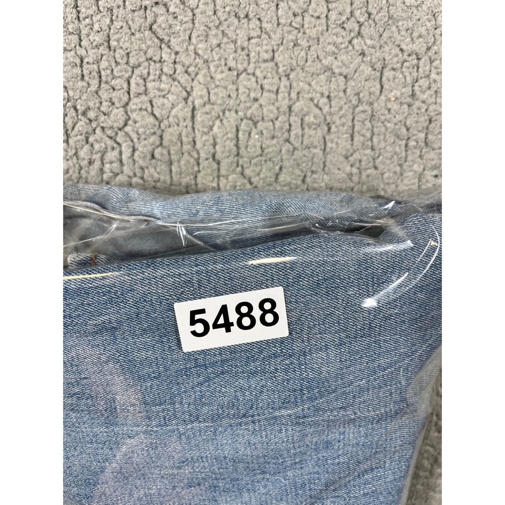 Abercrombie & Fitch Curve Love Ultra High Rise Ankle Straight Jeans Blue 26 2R - Picture 13 of 13